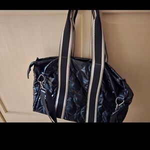 Stylish Black Tote Bag